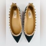 Valentino Garavani Rockstud Patent Leather Ballet Ballerina Studded Flat EU 36.5 Photo 10