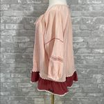 Matilda Jane  Blush and Burgundy Call Mee Cute Blouse Photo 2