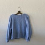 SheIn  light blue teddy long sleeve shirt XS Photo 4