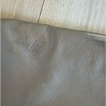 Taupe Genuine Leather Handbag Purse NWT Photo 3