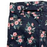 Torrid Women's Size 12 Black Floral Sateen Shorts Summer Vacation Photo 3