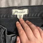 Madewell Black Distressed Relaxed Jean Shorts Size 27 Photo 4