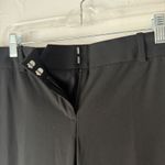 Ann Taylor Black Dress Pants Womens Size 4 Straight Leg Career Office Siren Photo 2