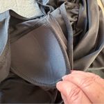 MiracleSuit  Aurora Black Shirred Swim Dress. Size 14. Photo 6