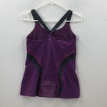 Lululemon no limits Purple Scoop Neck Racerback Pullover Athletic Tank Top sz 2 Photo 4