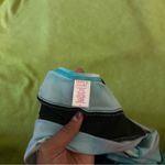 Tropical Escape Blue black and white striped tankini top Photo 2