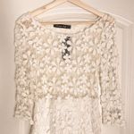 White Lace Crochet Dress Photo 1