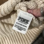 PINK - Victoria's Secret Victoria’s Secret Knit Ivory White Sweater; size X-Small Photo 4