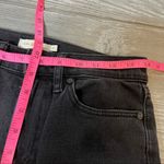 Tory Burch  Wade frayed flare jeans stone washed black sz 26 Photo 7