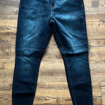 Levi's Signature Levi Strauss Gold Womens Mid Rise Skinny Dark Wash Jeans Size 10 Short Photo 0