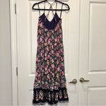 VICI  Lyssa V Neck Floral Empire Dress pink‎ blue size XS Photo 2
