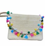 None Gorgeous tassel boho small clutch wristlet bag Photo 1