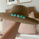 Stetson Brown Felt Hat With Turquoise Accents Photo 0