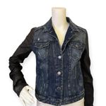 EXPRESS Denim Metallic Jacket Photo 0