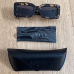 DIFF eyewear DIFF Sunglasses Rectangular Indy Brown Black Photo 0