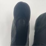 Ecco  Boots Black Heeled Leather Nubuck Pull On Elastic Ankle Comfort SZ38(7/7.5) Photo 5