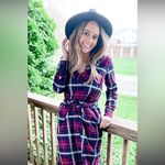 New Black Classic Wide Brim Panama Hat Belt Buckle Wool Fedora Floppy Photo 6