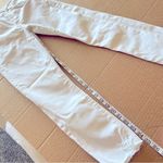 AGOLDE  ankle skinny distressed jeans, white, size 26 Photo 9