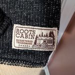 Roots  Canada Tweed Hoodie Women's XXS Black/Grey Photo 2