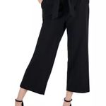 Calvin Klein Tie Front Pull On Wide Leg Pants Photo 2
