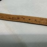 Western Brown Leather Monogrammed “Regina” Belt DBL Heart With Roses Buckle Sm Photo 8