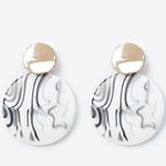 EXPRESS ✨HP✨Marble & Metal Drop Earrings✨ Photo 1