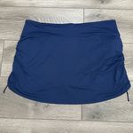 Land’s End Adjustable Side Tie Lined Swim Skirt Navy Blue Size 18W‎ Photo 4