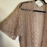 Paper Plane L Light Pink Lace Coverup Top Size L Photo 1