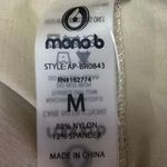 Mono B Women's Green Windbreaker Parachute Cargo Wide Leg Sweat Pants Size M Size M Photo 4