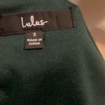 Lulus  Elegant Forest Green Midi Dress Photo 3