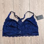 🆕‎ City Chic CCX Plus 18 Cobalt Blue Lace Racerback Bralette Bra NWT Size 2X Photo 6