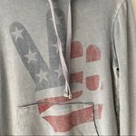 Junk Food Peace Sign America Blue Hoodie Small Photo 2