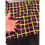 Aperture Multicolor Checkered Full Zip Kangaroo Pocket Hooded Snowboard Jacket L Photo 6