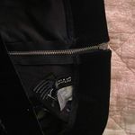 Divided Black Velvet Skirt Photo 1