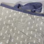 Lladro Collectors Society‎ Tote Bag Gray White Nylon Straps Handle Photo 1