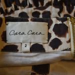 Cara Cara Animal Print Full Skirt Brown Size 2 Photo 8