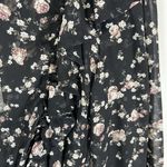 70/21 Dress Womens Size Small Chiffon Floral print Cut Out long sleeve NWT Boho Photo 4