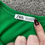 ZARA Bright Green Top Photo 1