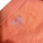 Madewell  Basic Boxy T Shirt Rust Orange Size XXL Photo 2