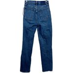 Abercrombie & Fitch  Curve Love 90s Straight Ultra High Rise Blue Jeans Size 26 2 Photo 1