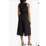 Vince Camuto Moss Crepe Blouson Crop Jumpsuit Black Size 10 NEW WITH TAGS Photo 1