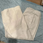 Pilcro  BY ANTHROPOLOGY XL
WOMENS WIDE LEG PANTS
IVORY ANS CAMOPRINT COLOR Photo 1