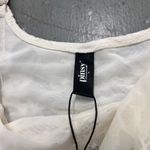 Pinsy Women's 1X Shaping Lace Shapesuit Ivory Full Body Shapewear Bodysuit Black Size XL Photo 4