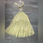 Strut & Bolt  yellow Halter Mini Dress Photo 2