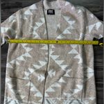 Frye  Women's The Cozy‎ Cardigan, Tan (Oatmeal Combo), Size M AZTEC Photo 8