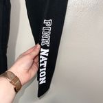 PINK - Victoria's Secret PINK Victoria’s Secret Yoga Black Mid-rise Skinny Cropped Leggings Photo 6