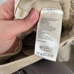 Anthropologie Maeve By Womens Ettie Crop High RIse Wide-Leg Pants Size 28 Khaki Photo 9