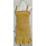 American Eagle Golden Yellow Smocked Dress NWT! Photo 4