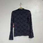 Vince Camuto  Crew Navy Artistic Muse Blouse Sz PXS NWT Photo 10