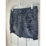 American Eagle  Black High Rise Mini Jean Skirt - 6S Photo 1
